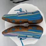 women Twisted X Yonder Driving Canvas Shoe Wild Blue Shoes 9.5