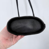women Hobo Vintage Crossbody Bucket Black Purse