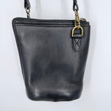 women Hobo Vintage Crossbody Bucket Black Purse