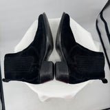 women Frye Diana Suede Chelsea Boots Black Shoes 8