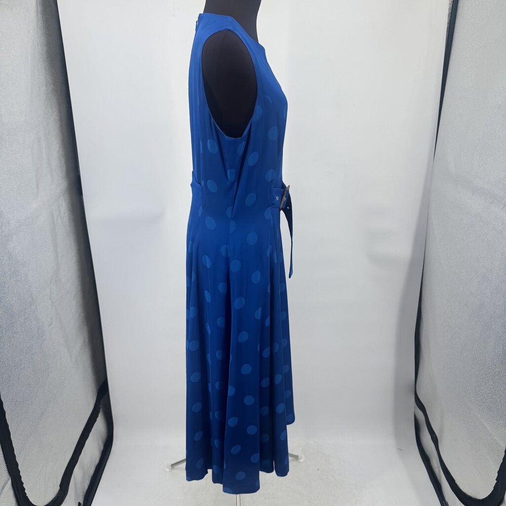 women Ted Baker Innabell Belted A-Line Midi Bright Cobalt Dress 3/S