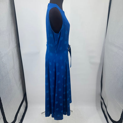 women Ted Baker Innabell Belted A-Line Midi Bright Cobalt Dress 3/S