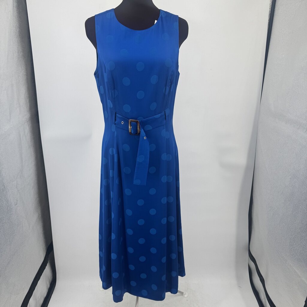 women Ted Baker Innabell Belted A-Line Midi Bright Cobalt Dress 3/S
