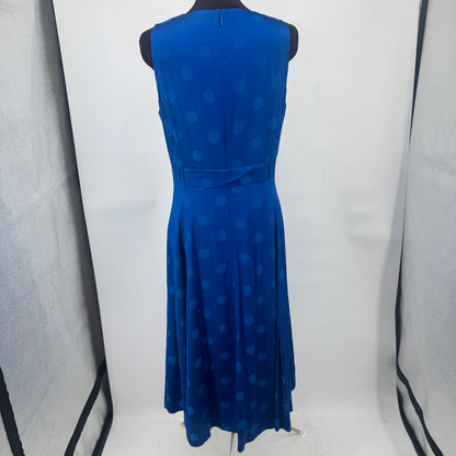 women Ted Baker Innabell Belted A-Line Midi Bright Cobalt Dress 3/S