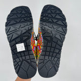women Skechers Street x Jen Stark NWT Uno - Infinite Drip Sneakers Black White Rainbow Shoes 8