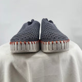 women Ilse Jacobsen Tulip 139 Slip-Ons Dusty Blue Orange Cream Shoes 41/9.5