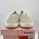 women Kensie NWT Salia Canvas Sneaker Beige Shoes 8.8