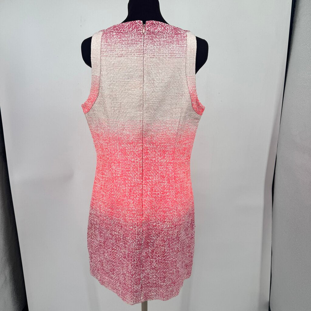women Cynthia Steffe Bailey Ombre Tweed Shift Pink Dress 12