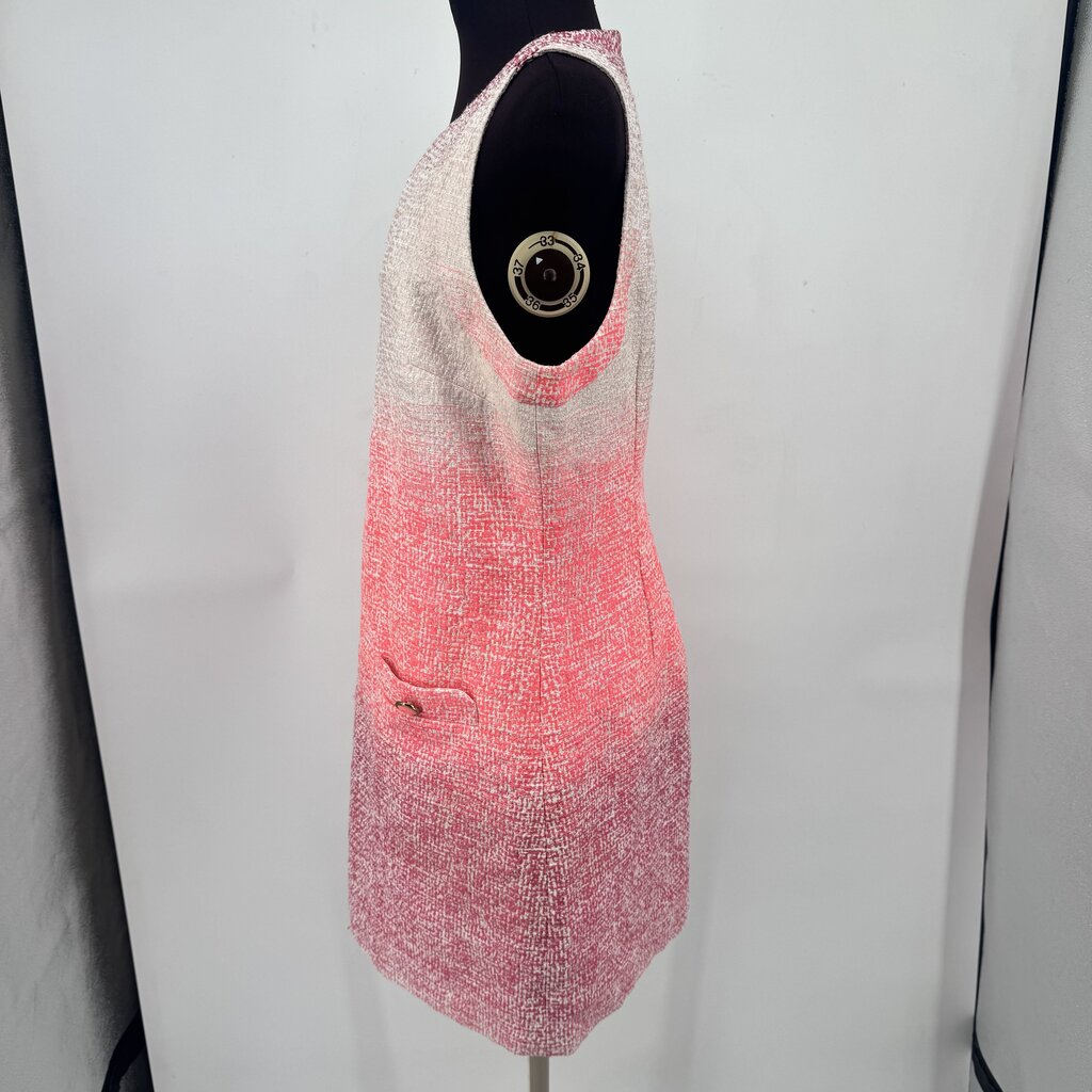 women Cynthia Steffe Bailey Ombre Tweed Shift Pink Dress 12