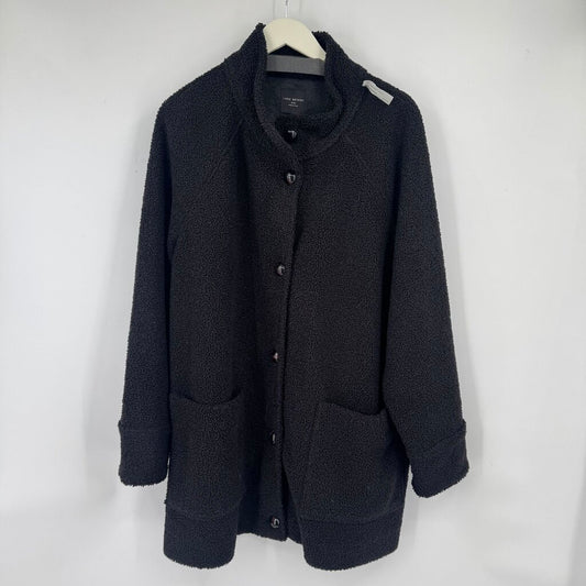 women Lane Bryant Boucle Black Coat 22/24/3X