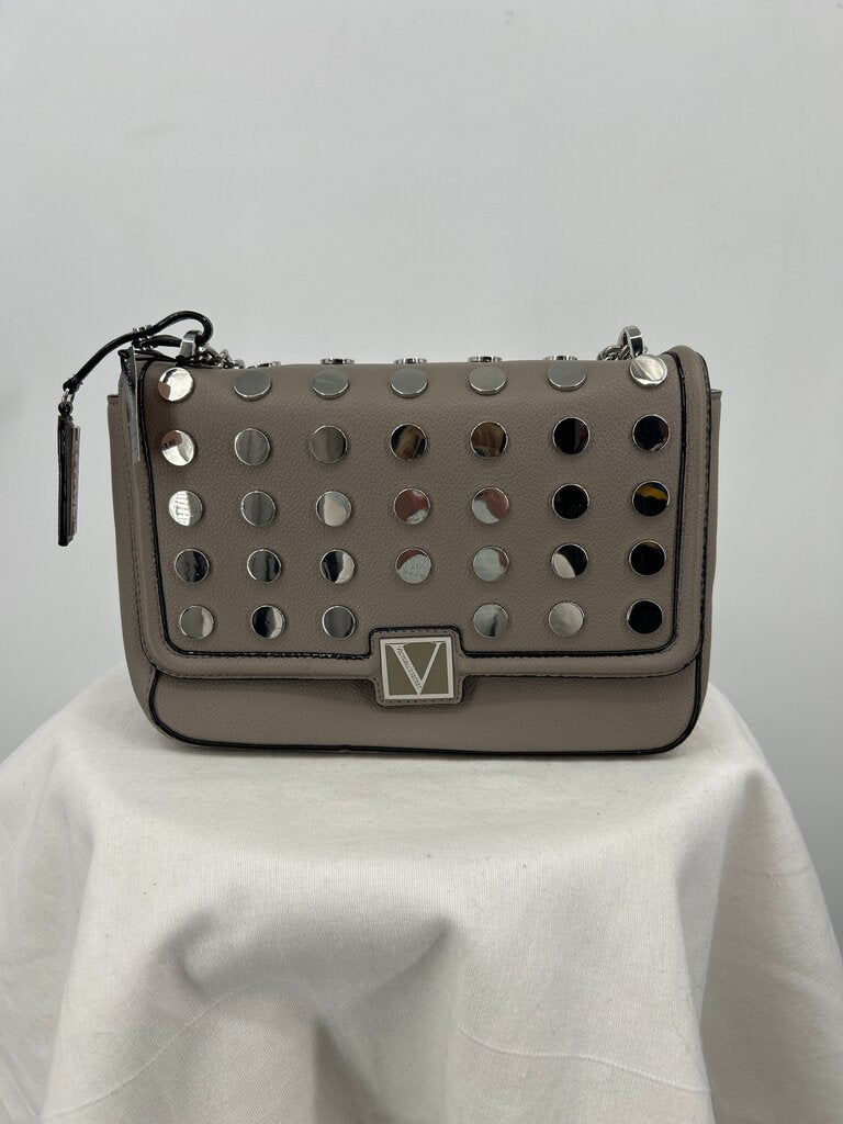 Victoria’s Secret Stylish Studded Crossbody Bag beige Purse