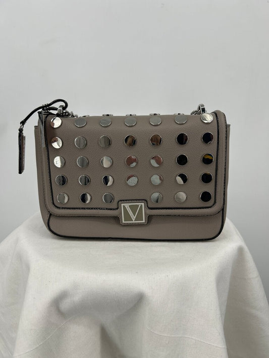 Victoria’s Secret Stylish Studded Crossbody Bag beige Purse