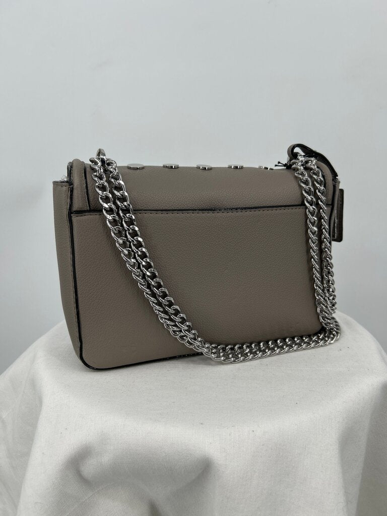 Victoria’s Secret Stylish Studded Crossbody Bag beige Purse
