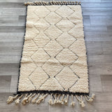 Plush Natural Wool Rug
