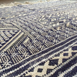 Handcrafted Cotton and Wool Moroccan Rug