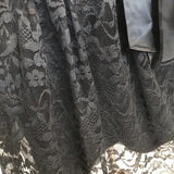 Gunne Sax Black and White Cocktail Dress Size 5