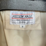 Vintage Nelson Hall Long Purple Down Filled Puffer Coat Size Small