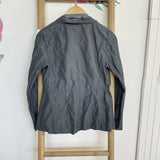Eileen Fisher Grey Notched Collar Jacket Size S/P