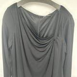 David Meister Black Formal 3/4 Sleeve Dress Size 20
