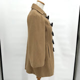 Elevenses - Anthro Camel Wool Toggle Front Jacket Size 4