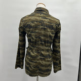 Abound Green Camoflauge Cotton Jacket Size Extra Small