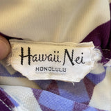 Hawaii Nei Vintage Halter Neck Maxi Dress Women's Size Small/Medium