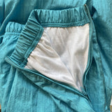 Sergio Tacchini Vintage Sky Blue Insulated Track Pants Size 8