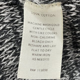 Margaret O'leary Gray Cotton Turtleneck MSRP $275 Size Medium