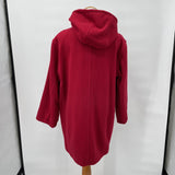 Eddie Bauer Red Wool Coat Size Small