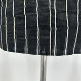 New with Tags Chico's Black and White Striped Linen Blend Blazer Size 2
