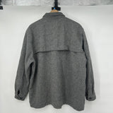 N.E Limited Gray Wool Blend Shirt Jacket Men's Size 3 Extra Large