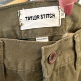 Taylor Stitch Democratic Pant Green Men's 30x35
