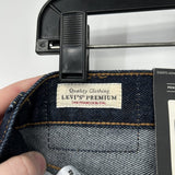 New with Tags Levi's Premium 501 Original Fit Women's Deep Breath Jeans Size 27x32