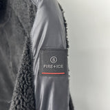 Bogner Ice + Fire Fleece Faux Fur Jacket Black Women's Medium