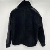 Bogner Ice + Fire Fleece Faux Fur Jacket Black Women's Medium