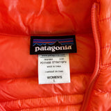 Patagonia Lightweight Puffer Jacket Coat Pink Woman's Large